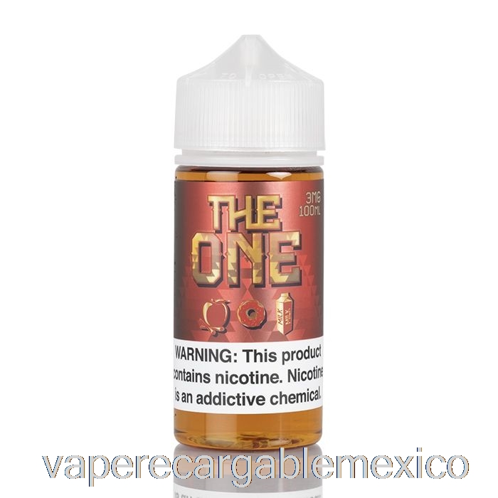 Vape Recargable Manzana - The One E-liquid - Barba Vape Co - 100ml 3mg